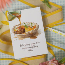 Modern Script Watercolor Blumenrezeptur Muttertag