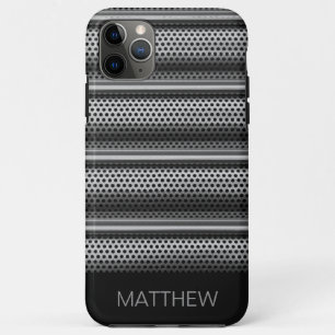 Modern Silver Monogram Case-Mate iPhone Hülle