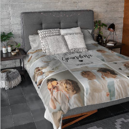 Modern Simple Best Oma Ever Bestes Schönheitsgesch Fleecedecke