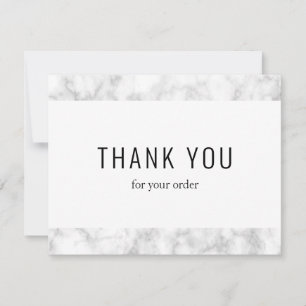Modern Simple Business Promo Code Danke Karte