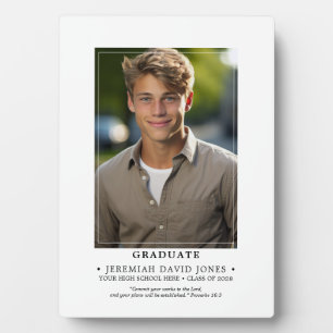 Modern Simple Foto Abschluss Tabletop Easel Fotoplatte