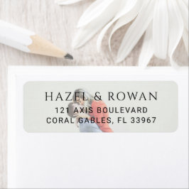 Modern Simple Photo Wedding