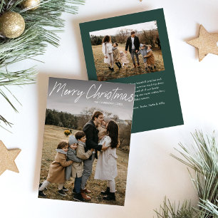 Modern Simple Script Frohe Weihnachten 2 Foto