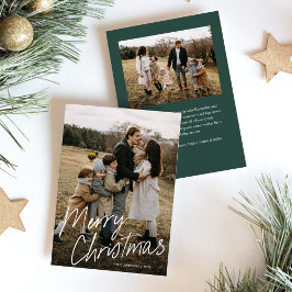 Modern Simple Script Frohe Weihnachten 2 Foto
