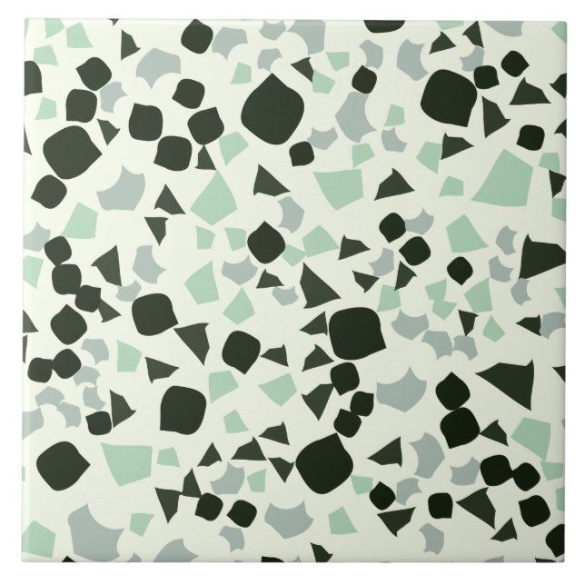 Modern Simple Terrazzo Fliese (Vorderseite)