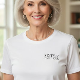 Modern Sixty and Fabulous Bold 60th  Tri-Blend Shirt