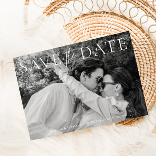 Modern. Sleek & Classic Save the Date