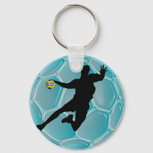 Modern slick Handball Porte-Clé design Schlüsselanhänger