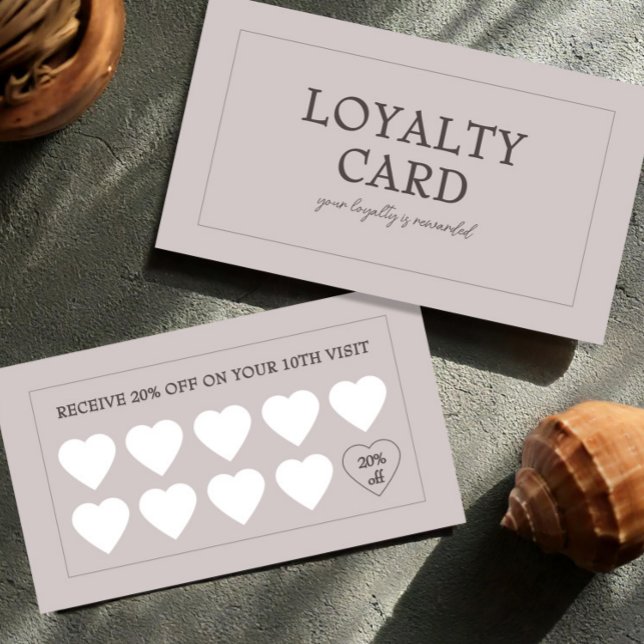 Modern Small Business Customer Stamp Reward Treuekarte (Modern Small Business Customer Stamp Reward Loyalty Card, Loyalty Card Stemp, Discount Card)