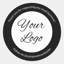 Modern Small Business Logo Vielen Dank