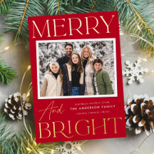 Modern Snapshot - Merry and Bright Foto