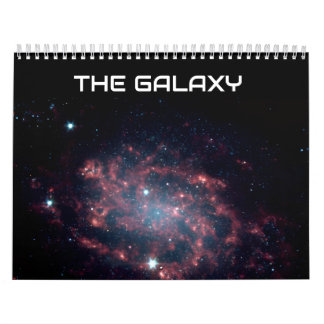 Modern Space THE GALAXY Calendar Kalender