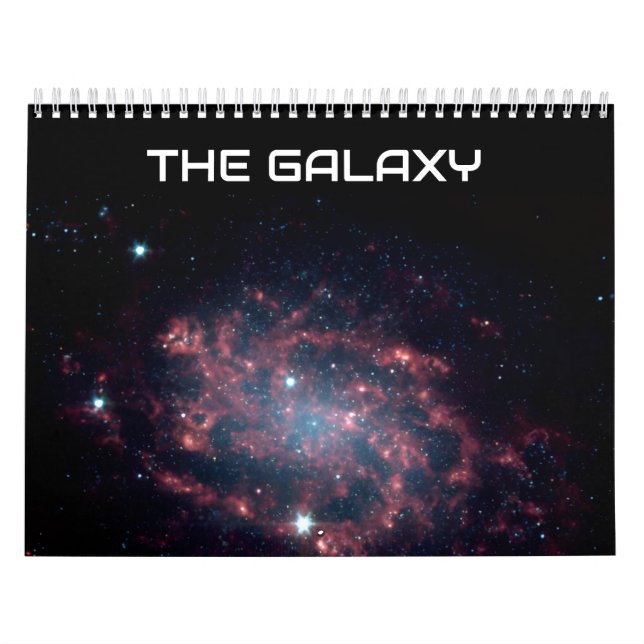 Modern Space THE GALAXY Calendar Kalender (Titelbild)