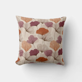 Modern Spring Botanical Floral Throw Pillow Kissen