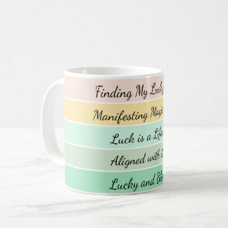 Modern St. Patrick’s Day Gradient Kaffeetasse