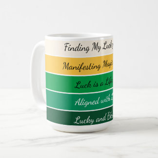 Modern St. Patrick’s Day Gradient Kaffeetasse
