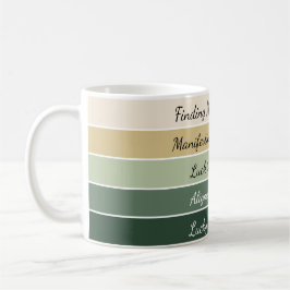 Modern St. Patrick’s Day Gradient Kaffeetasse