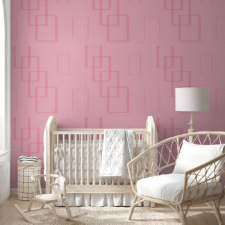 modern stilvoll pink geometric Square gesprenkelt Tapete