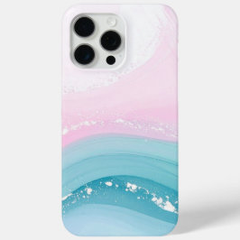 Modern Stone Dusty Blue Marble Case-Mate iPhone Hülle