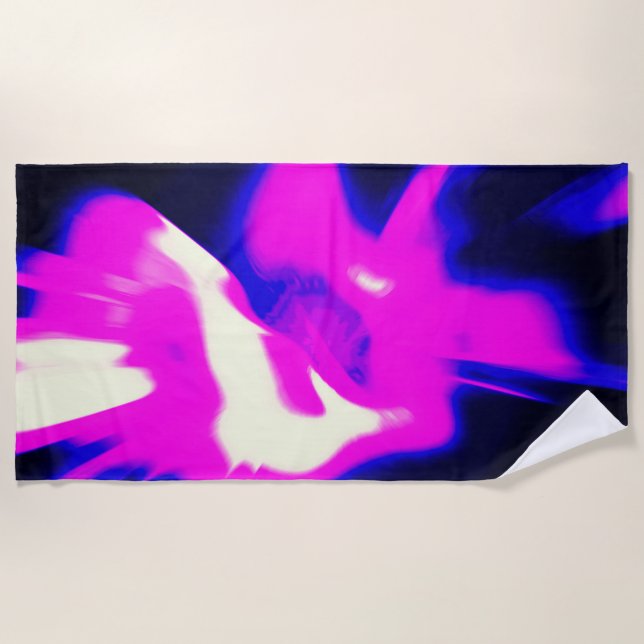 Modern Strandtuch (Vorderseite)