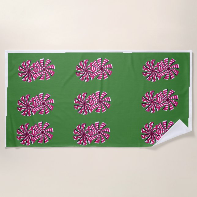 Modern Strandtuch (Vorderseite)