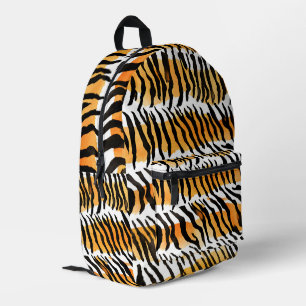 Modern Strippenfelle Tigerfelle Print Wildtiere Bedruckter Rucksack