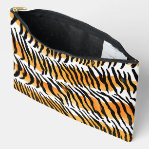 Modern Strippenfelle Tigerfelle Print Wildtiere Zubehörtasche