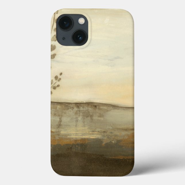 Modern Sunset Landscape Oil Painting Case-Mate iPhone Hülle (Rückseite)
