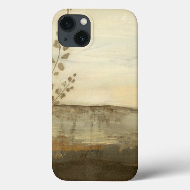 Modern Sunset Landscape Oil Painting Case-Mate iPhone Hülle (Rückseite)