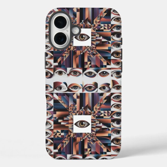 Modern Surreal Apple iPhone 16 Plus Telefonabdecku Case-Mate iPhone Hülle (Rückseite)