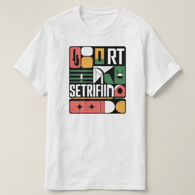 modern  T-Shirt (Design vorne)