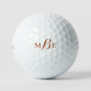 Modern Terracotta Combo Monogram Titleist Pro VI Golfball
