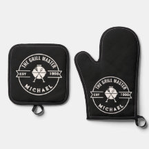Modern The Grill Master Etabliert Gold Schwarz