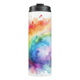 Modern tie dye Thermal Tumbler Thermosbecher