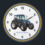 Modern Tractor Acrylic Wall Clock Große Wanduhr<br><div class="desc">Modern Tractor for Acrylic Wall Clock</div>