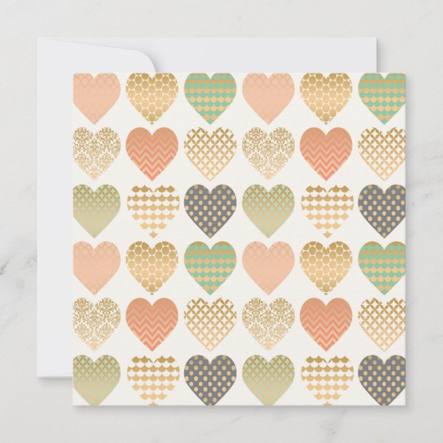 modern trends graphic hearts (Vorderseite)