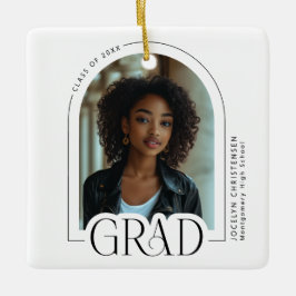 Modern Trendy Arch Photo Grad  Keramikornament