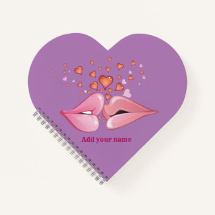 Modern trendy Elegante Wählen Sie eine andere Lieb Notizbuch