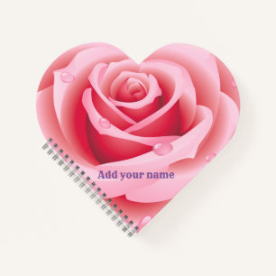 Modern trendy Elegante Wählen Sie eine andere Lieb Notizbuch