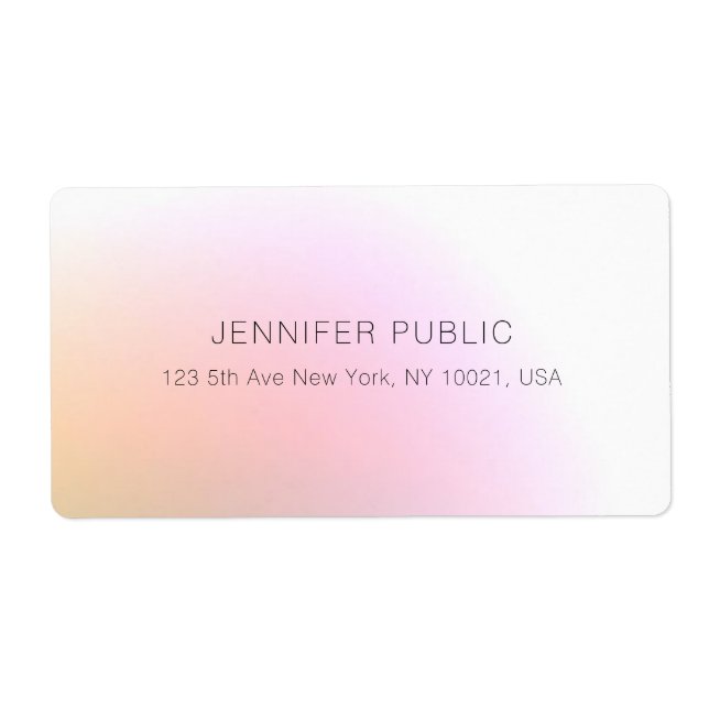 Modern und farbenfroh, elegant, einfach und modern (Vorne)