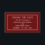 Modern und schlank, Farbe, Datum ändern Begleitkarte<br><div class="desc">Modern und schlank,  jede Farbe,  ändern Sie die Datumskarten durch den Business Card Store. Ideal für Partys und Veranstaltungen aller Art. Hochzeiten,  Verlobungen,  Geburtstage,  Geburtstage,  Jahrestage,  Alle Farben und Schriftart dieses Produktes können bearbeitet werden.</div>