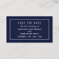 Modern und schwach, alle Farben Save the Date