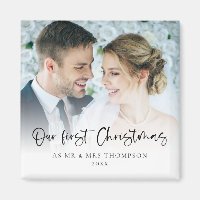 Modern Unser erstes Weihnachten als Herr und Frau