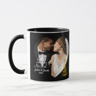 Modern Unser erstes Weihnachten als verheiratetes Tasse