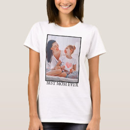 Modern vibrant color mother photo art T-Shirt