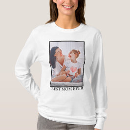 Modern vibrant color mother photo art T-Shirt