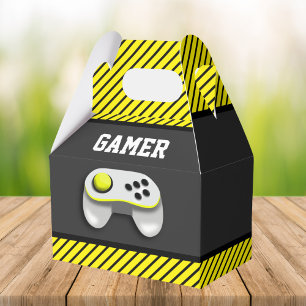 Modern Video Game Birthday Party Geschenkschachtel