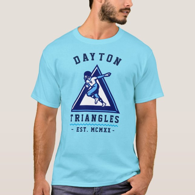 Modern Vintage Dayton Triangles T-Shirt (Vorderseite)