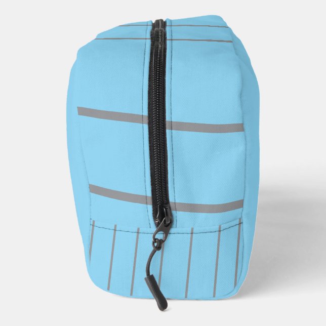 Modern WashedBlue Travel ToiletryBag Waschbeutel (Rechts)