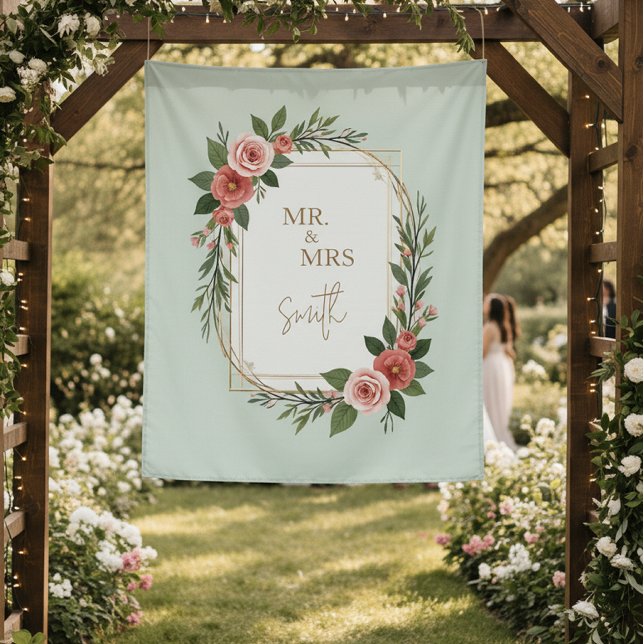 Modern Wedding Welcome Sign, Boho Wedding Wandteppich (Von Creator hochgeladen)